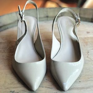 Michael Kors Nude/Beige Slingbacks